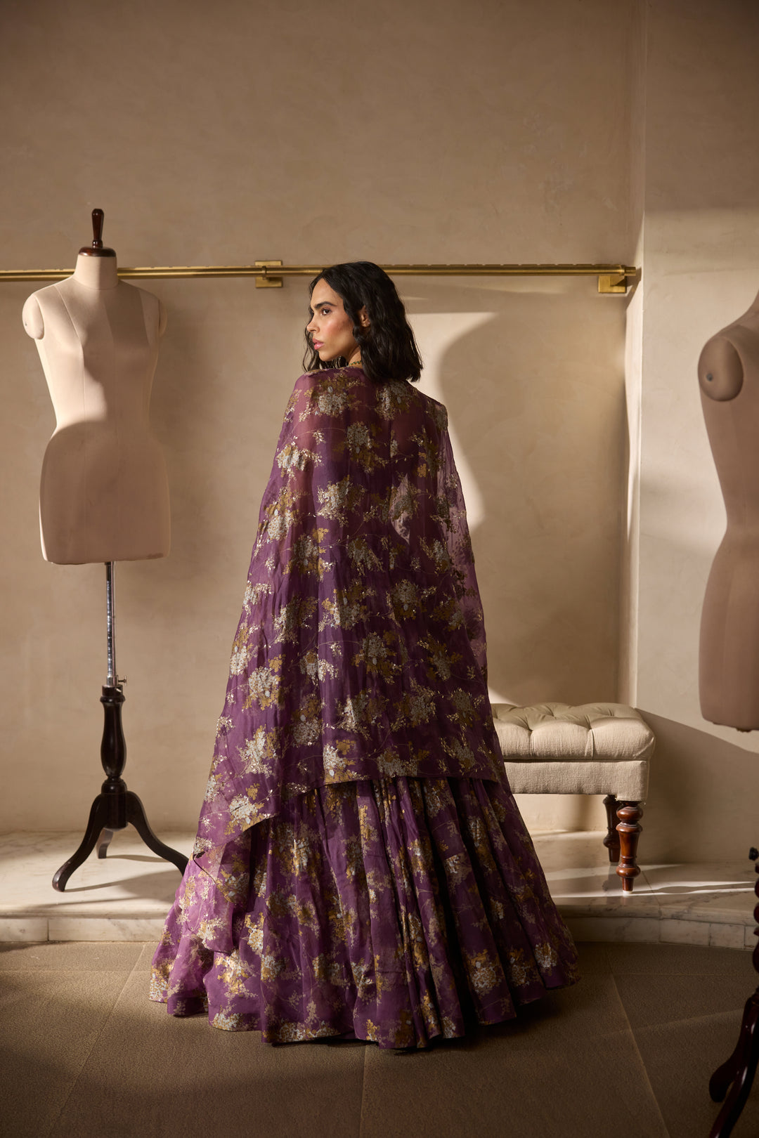 Twilight Lehenga & Cape Set