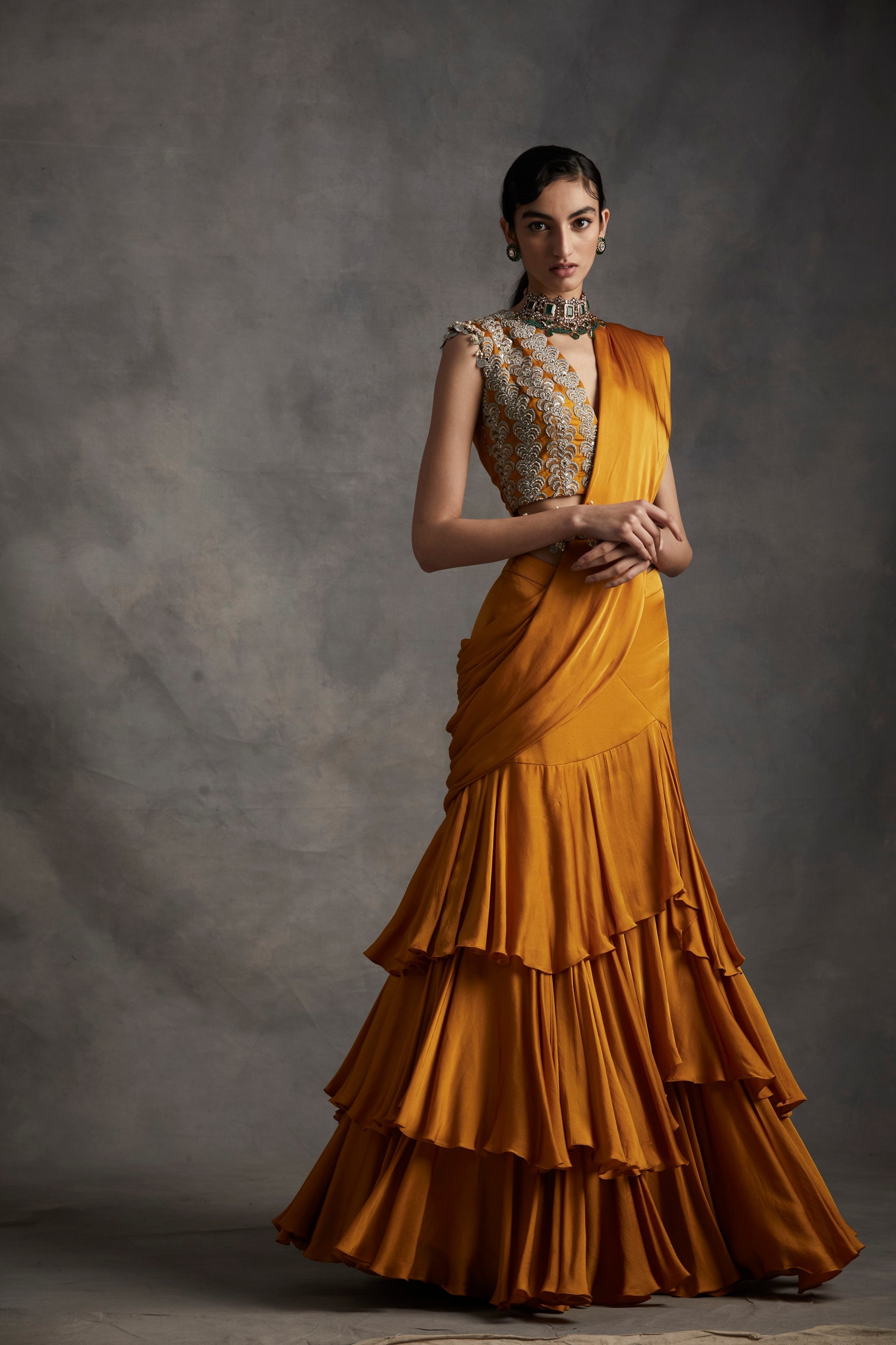 HALDI BY FASHID WHOLESALE INDIAN TRADITIONAL WEAR COLLECTION BEAUTIFUL  STYLISH FANCY COLORFUL PARTY WEAR & OCCASIONAL WEAR HEAVY NET SAREES AT  WHOLESALE PRICE